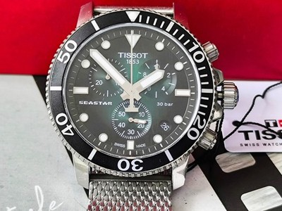 TISSOT SEASTAR 1000 Chronograph Graded green-black  T120.417.11.091.00