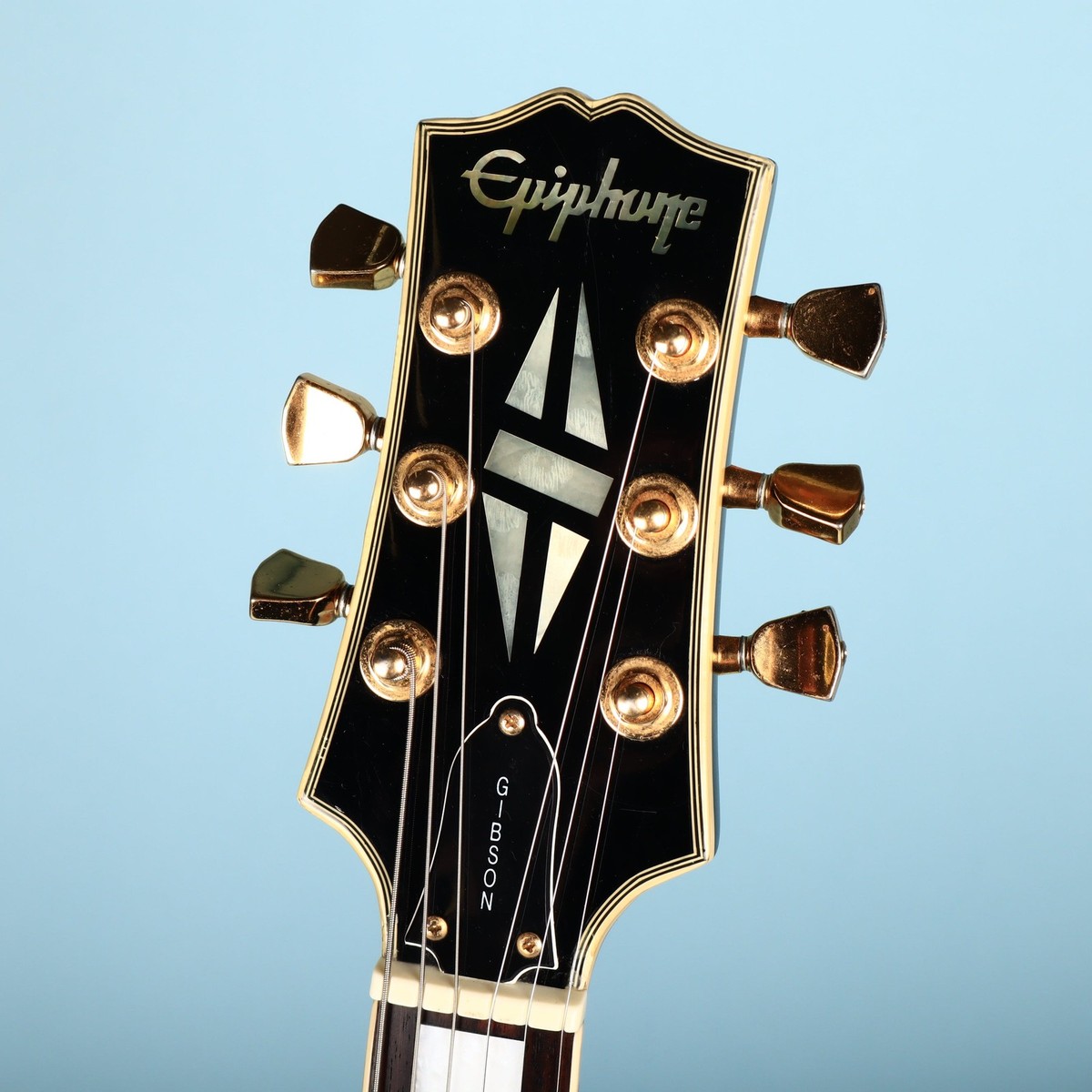 1989 Epiphone Les Paul Custom LPC-80 Open Book Ebony 1st Year | eBay