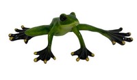 Dekofigur Frosch GrüN 8,5 X 14 X 30,5 Cm Gartenfiguren