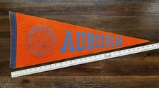 1940’s 1950’s Auburn Alabama Polytechnic Institute API Vintage Pennant 28”