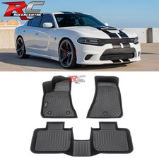 Fit 11-23 Dodge Charger Chrysler 300 Rwd Floor Mats 3d All Weather Carpets Tpe