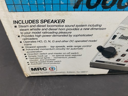 MRC Sound & Power 7000 Zugregler Trafo funktioniert super Spur HO/N/G - Bild 4 von 17