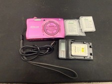 Nikon COOLPIX S3700 Pink 20.1MP 8x Optical Zoom Compact Digital Camera