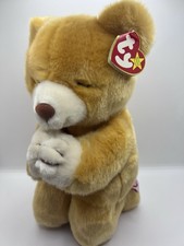 Ty Beanie Buddies HOPE the Praying Bear Buddy 10" Plush Stuffed Animal Toy