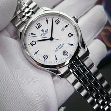 2024 Tudor 1926 Opaline & Blue Dial 41mm Stainless Steel M91650-0005 White Dress