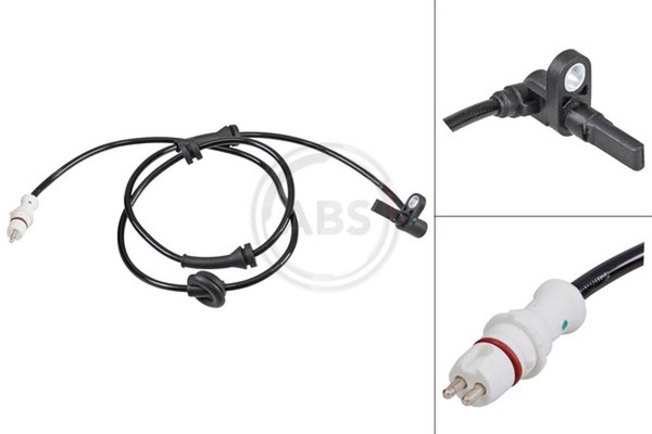 A.B.S. ABS Sensor Raddrehzahl 31522 FüR Strada Fiat Palio Siena Weekend Pick Up-image