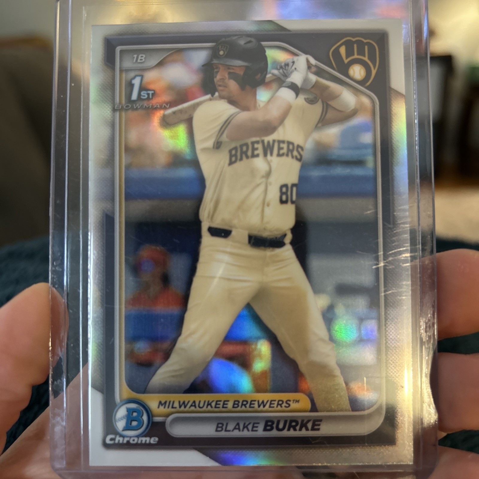 2024 Bowman Draft - Chrome Blake Burke #BDC-95 Refractor (RC)