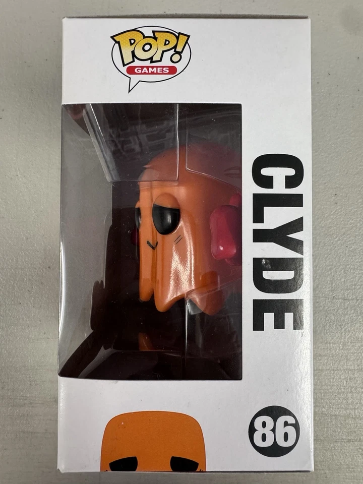 Clyde 86 ~ Pac-Man ~ Vinilo Funko Pop ~ Videojuegos De Colección Foto 2 de 4