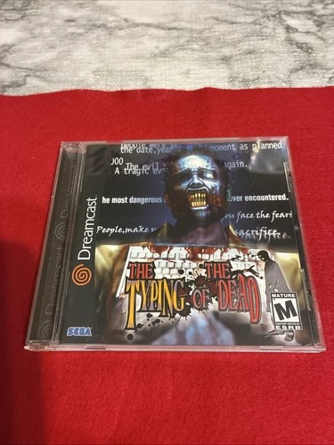 The Typing Of The Dead Disc, Manual, &Case  Sega Dreamcast
