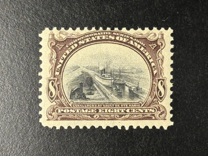 US STAMP SCOTT # 298 MINT NH PAN AMERICAN 1901 8c SEE IMAGES!