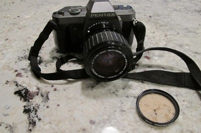 Pentax P30T Film Camera W/Sigma- 35~70MM F:2.8 Lens - Tested Well
