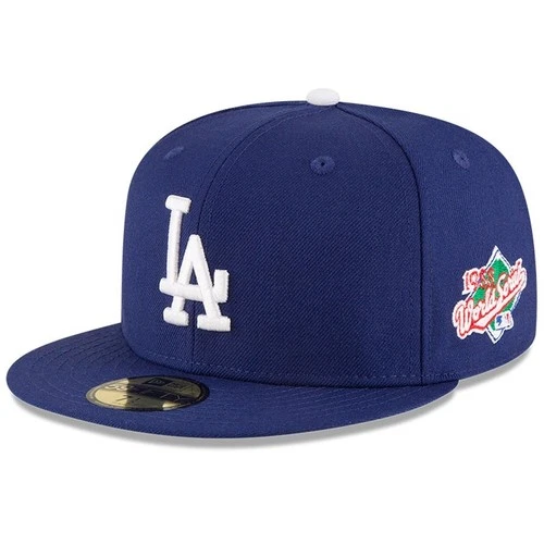 Men's Los Angeles Dodgers New Era Navy 1988 World Series Wool 59FIFTY Fitted Hat
