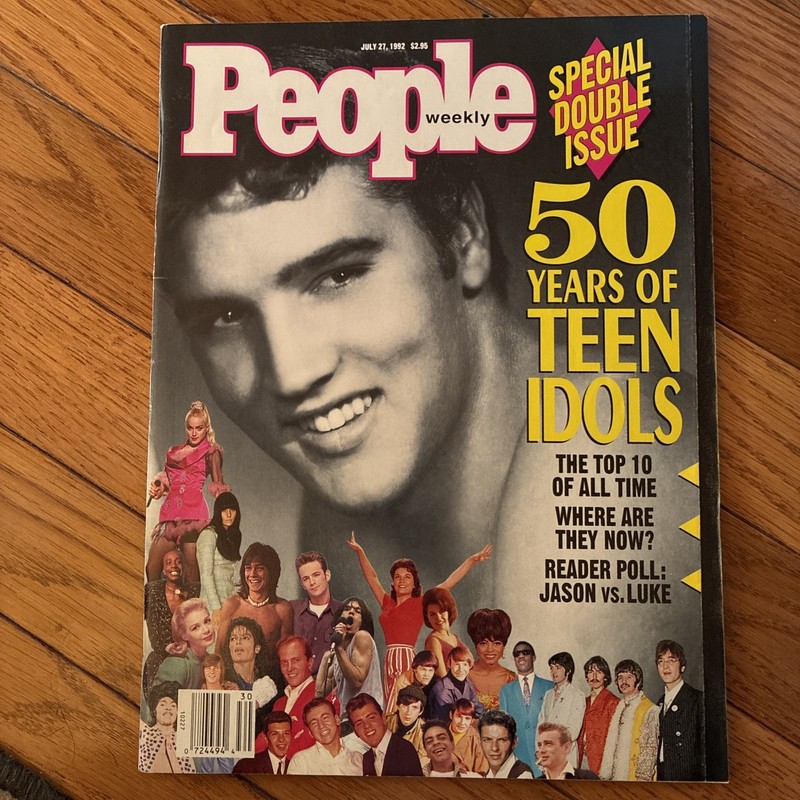 People Weekly Double Issue 50 Years Of Teen Idols