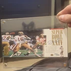 Joe Montana Autographed Super Bowl XXIV Photo Upper Deck 49ers LE 213/500