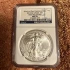 2013 (S) Eagle $1 First Releases MS 70 NGC Struck At San Francisco Mint 1oz