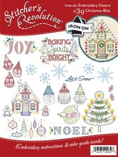 Iron On Transfer Design Set for Embroidered Items Various Themes Made in USA