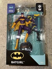 McFarlane DC Direct Digital Batgirl  DC Classic Purple Costume  7in Figure NEW