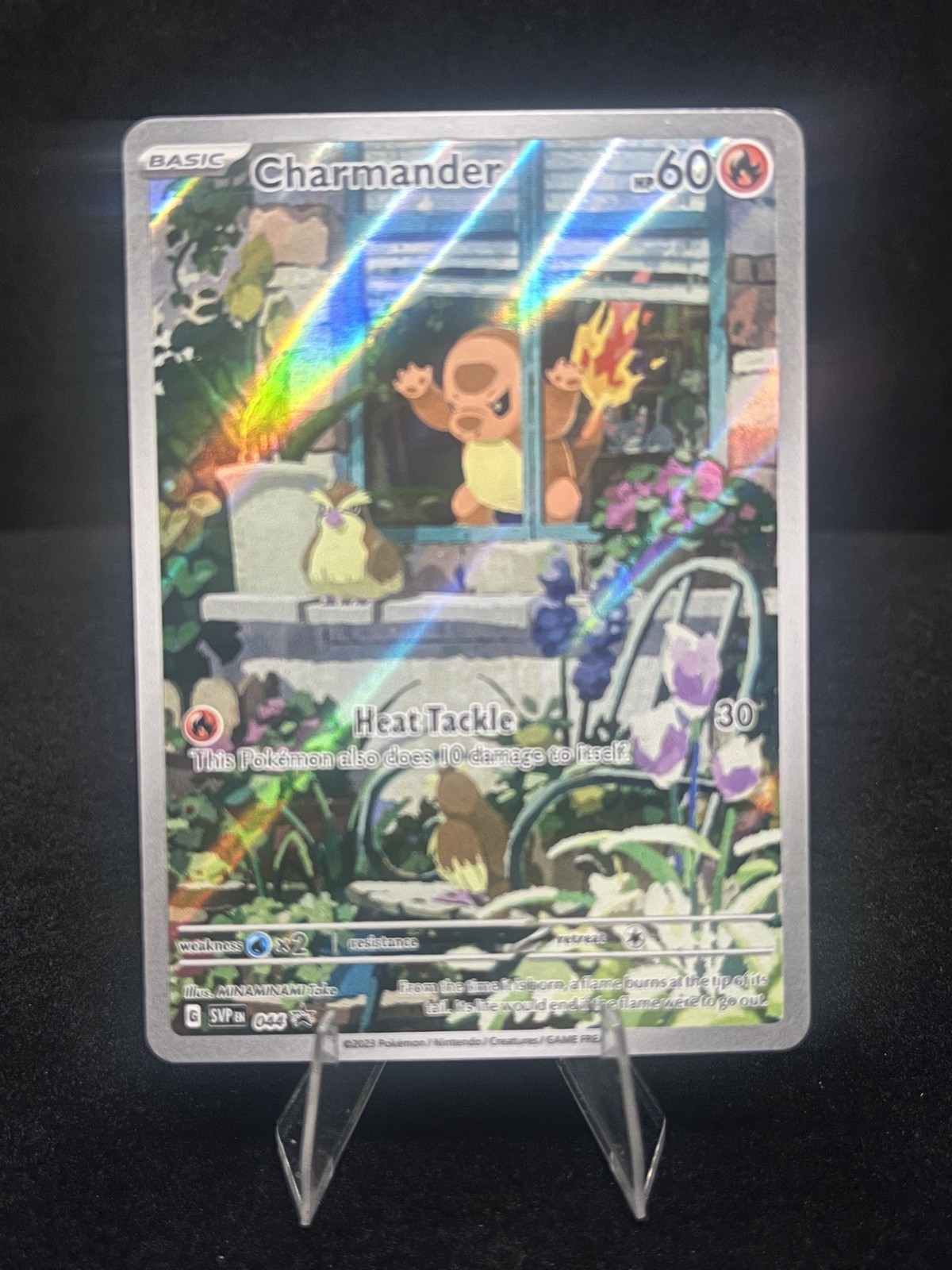 Pokemon Charmander Scarlet & Violet Black Star Promo NM HOLO English
