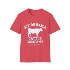 Dutton Ranch Cattle Company T-Shirt |  TV Show Tee | Softstyle Tee