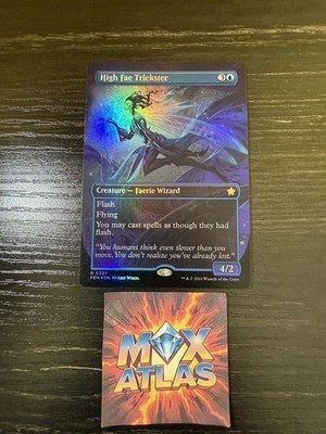 MTG - High Fae Trickster (Borderless) - 307 - NM - Gorgeous!
