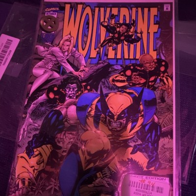 Marvel Comics Wolverine #94 Comic Book 1994 Adam Kubert Cover Direct Edition