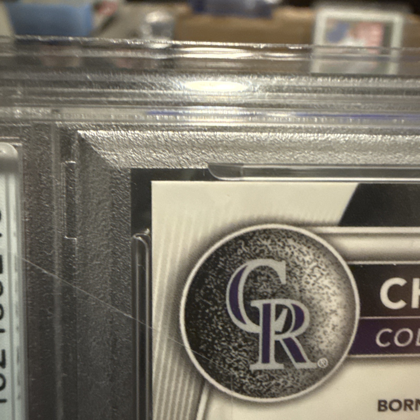 2025 Bowman - Chrome Prospect Auto Charlie Condon Gold Refractor /25 PSA 8/10 view 9