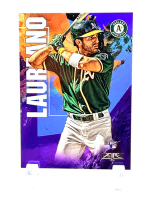 2019 Topps Fire Purple 81/99 Ramon Laureano #55 01/99