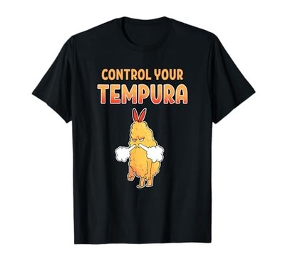 Tempura Shrimp Sushi Manga Goods Foodie Anime Figur Garnelen T-Shirt von JP