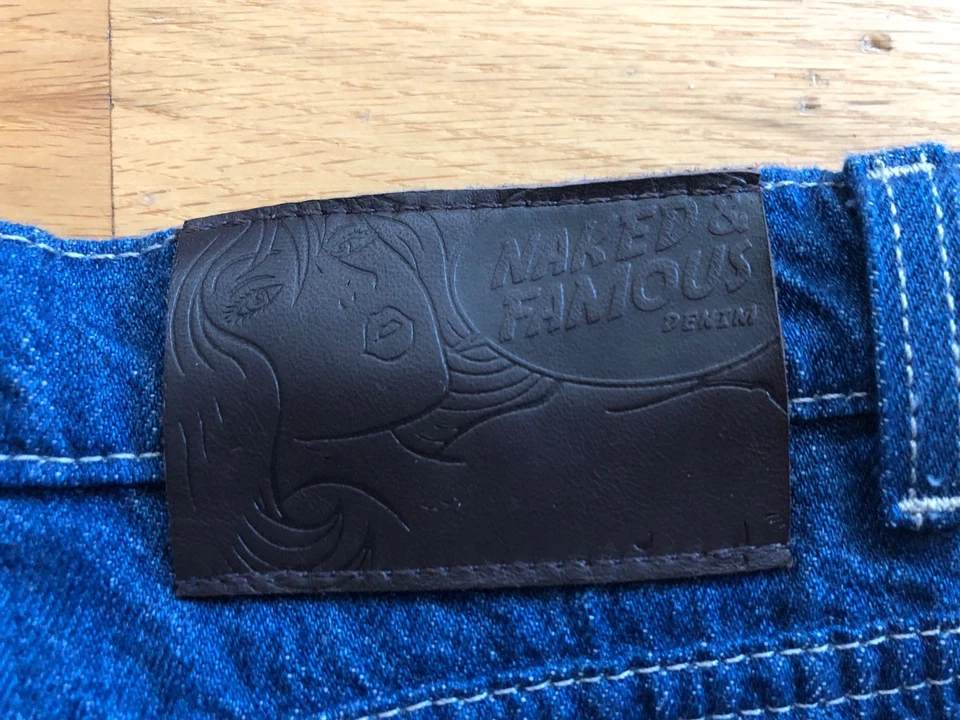 Naked & Famous True Girl High Noon Selvedge Jeans 31x33 - Image 4 of 4