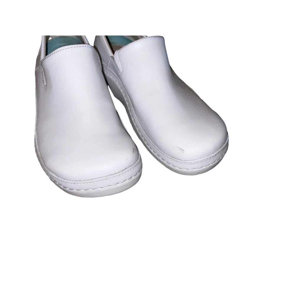 Zueco Timberland PRO para mujer 6,5 M sin cordones blanco 89687 Renova enfermera antifatiga Foto 2 de 4