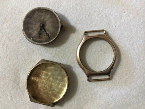 Vintage Rolex 9ct Gold Cased Ladies Wristwatch Manual Wind c.1920s (working)