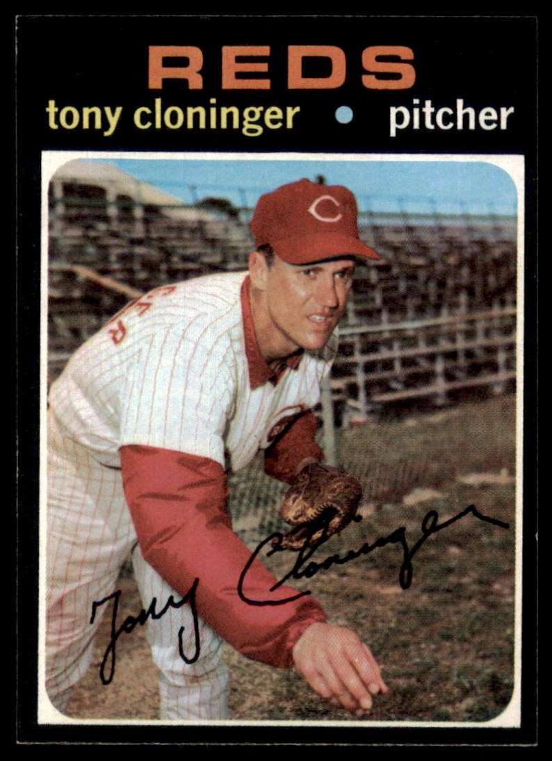 1971 Topps Set Break Tony Cloninger #218 NrMint Combine Shipping
