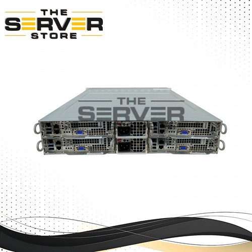 SuperMicro 2U SYS-2028TP-HC1TR 4-Node with X10DRT-PT 8x 10GbE Barebone Server - Picture 2 of 3