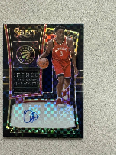 2017-18 OG Anunoby RC RPA Rookie Select Black Prime 1/1 One of One!