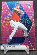 2021 Panini Mosaic Max Fried Quick Pitch Pink Mosaic 7/20