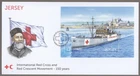 Jersey 2013 FDC MS £2 Value Red Cross & Red Crescent 150th Anniversary