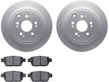 For 2006-2014 Honda Ridgeline Brake Pad and Rotor Kit Dynamic Friction 37936PCPZ