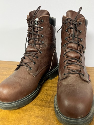 Red Wing 2412 Insulated Waterproof Boot Steel Toe F2413-18 GORE-TEX Mens 9.5 NEW - Picture 2 of 10