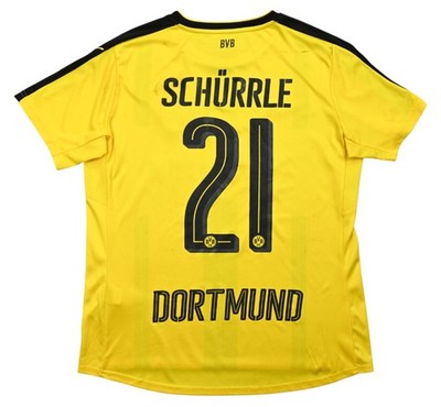 Puma 2016-17 BORUSSIA DORTMUND *SCHURRLE* TRIKOT SHIRT XL