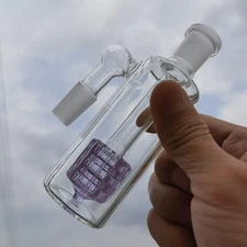 14mm 90° Glass Ash Catcher 90 Degree Replace for Hookah Bong Smoking Water Pipe
