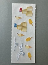 Mrs. Grossman's Stickers | SAND CASTLE | Retired 2001 Creative Memories