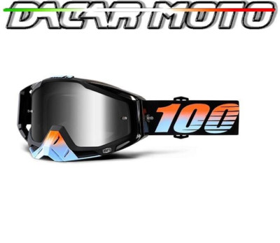 MASKE Brille 100% Racecraft Off Road Moto Cross Spiegel+Neutral