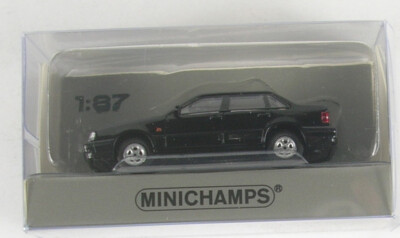 Voiture Miniature Volvo 850 Noire 1994 – échelle 1:87 – Minichamps – Modèle Neuf Sous Boîte