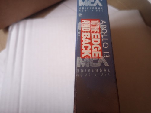 Apollo 13 To The Edge And Back Factory Sealed VHS MCA Universal Home Video 1996 - Picture 7 of 10