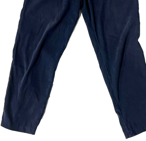 Vintage Susan Graver Style Women Navy Pull-on Pants Size Small - Picture 3 of 7