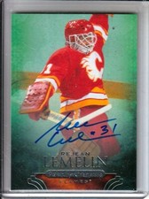 2011-12 Parkhurst Champions Autographs #77 Rejean Lemelin AUTO Calgary Flames