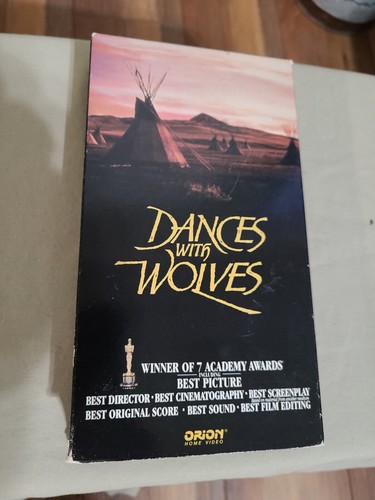 Dances with Wolves (VHS) Kevin Costner - WE COMBINE SHIPPING IN THE U.S.! - Picture 4 of 6