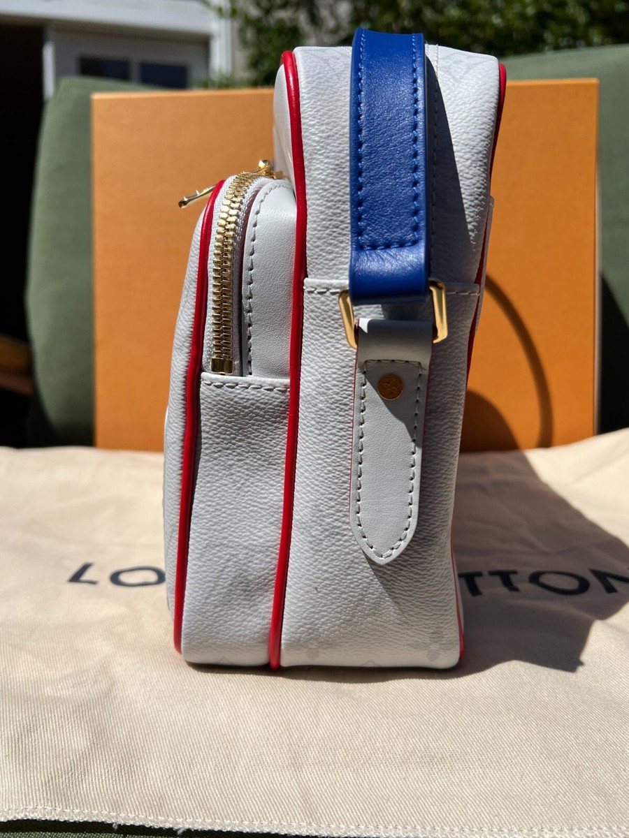 Louis Vuitton x NBA LV Red, White, Blue Monogram Nil Louis Vuitton x NBA LV Red, White, Blue Monogram Nil