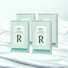 Hand Sanitizing Wipes Pk of 4 Fragrance Free