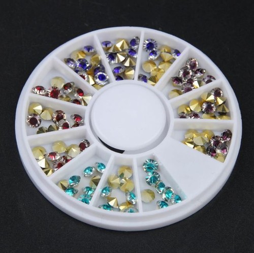 Nail Art Rhinestones, Gems, Crystals, Sequins, 3D Nail Art Decoration, UK Seller - Picture 19 of 35